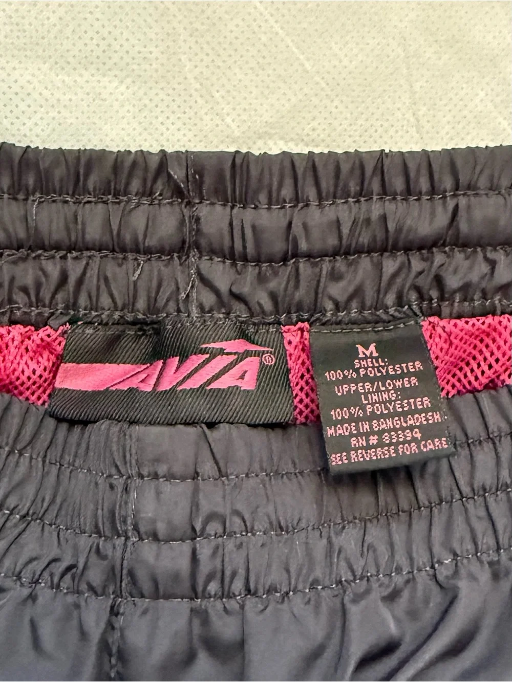 Avia Hot Pink and Black Athletic Track Set